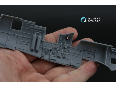 Supermarine Spitfire Mk.V - 3d-printed & Coloured Interior On Decal Paper (For Kotare Kits) - image 6