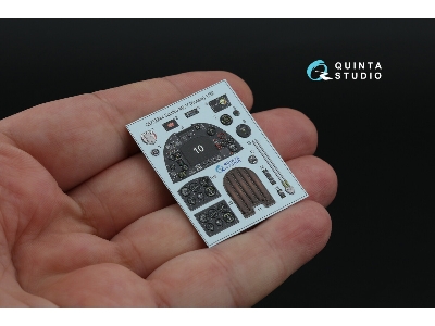 Supermarine Spitfire Mk.V - 3d-printed & Coloured Interior On Decal Paper (For Kotare Kits) - image 11