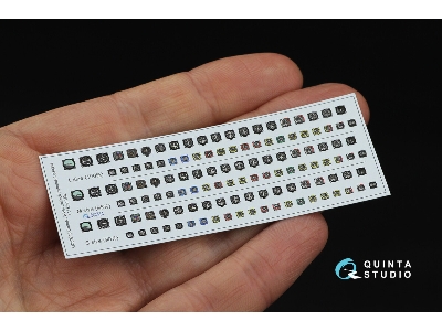 German Wwii Cockpit Instrument Gauges - 3d-printed & Coloured Interior On Decal Paper (For All Kits) - image 2