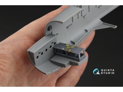 Douglas A-26 C Invader - 3d-printed & Coloured Interior On Decal Paper With 3d-printed Resin Parts (For Hobby Boss Kits) - image