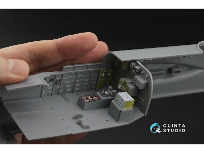 Douglas A-26 C Invader - 3d-printed & Coloured Interior On Decal Paper With 3d-printed Resin Parts (For Hobby Boss Kits) - image