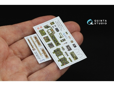 A6m2 Zero (Mitsubishi Prod.) - 3d-printed & Coloured Interior On Decal Paper (For Border Model Kits) - image 10