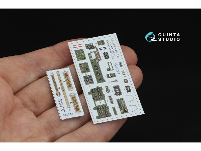 A6m2 Zero (Nakajima Prod.) - 3d-printed & Coloured Interior On Decal Paper (For Border Model Kits) - image 10