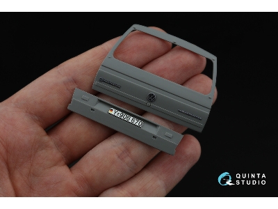 Bundeswehr Vw T3 Family - 3d-printed & Coloured Interior On Decal Paper (For Takom Kits) - image 4