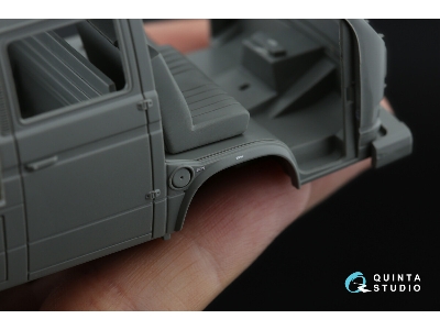 Bundeswehr Vw T3 Family - 3d-printed & Coloured Interior On Decal Paper (For Takom Kits) - image 6