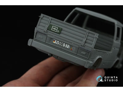 Bundeswehr Vw T3 Family - 3d-printed & Coloured Interior On Decal Paper (For Takom Kits) - image 10