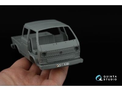 Bundeswehr Vw T3 Family - 3d-printed & Coloured Interior On Decal Paper (For Takom Kits) - image 11