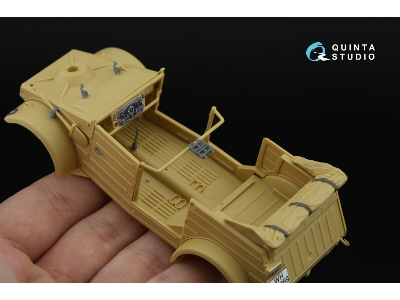 Kubelwagen Type 82 - 3d-printed & Coloured Interior On Decal Paper With 3d-printed Resin Parts (For Tamiya Kits) - image 6