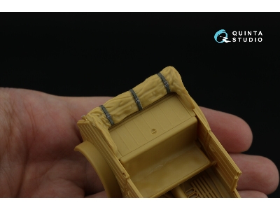 Kubelwagen Type 82 - 3d-printed & Coloured Interior On Decal Paper With 3d-printed Resin Parts (For Hero Kits) - image 3