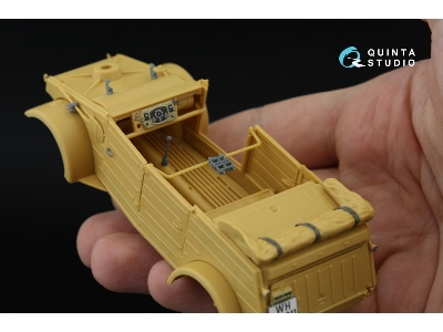 Kubelwagen Type 82 - 3d-printed & Coloured Interior On Decal Paper With 3d-printed Resin Parts (For Hero Kits) - image 6