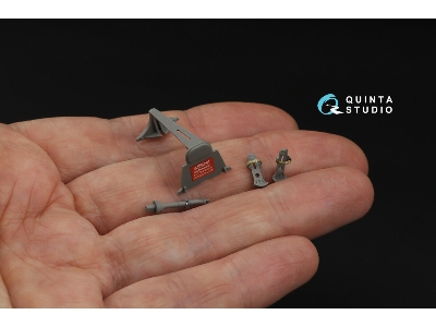 Focke Wulf Fw-190 A-8 - 3d-printed & Coloured Interior On Decal Paper (For Border Model Kits) - image 3
