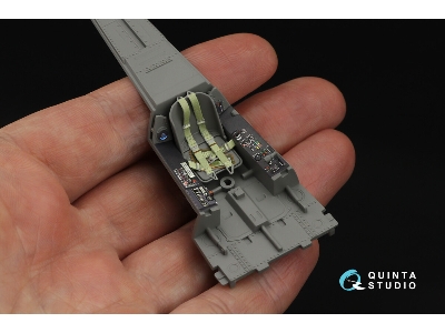 Focke Wulf Fw-190 A-8 - 3d-printed & Coloured Interior On Decal Paper (For Border Model Kits) - image 6
