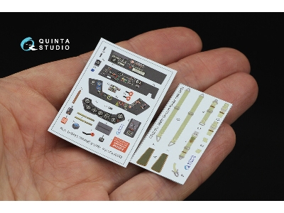 Focke Wulf Fw-190 A-8 - 3d-printed & Coloured Interior On Decal Paper (For Border Model Kits) - image 10
