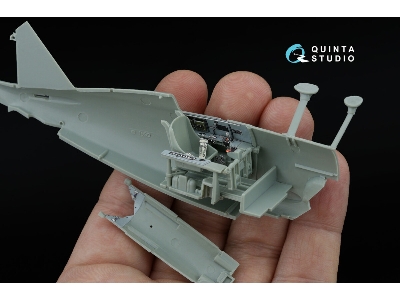 Grumman F3f-2 - 3d-printed & Coloured Interior On Decal Paper (For Academy / Accurate Miniatures Kits) - image 7