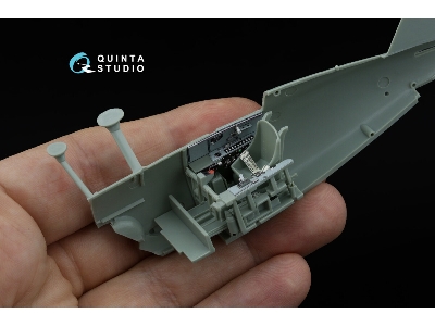 Grumman F3f-2 - 3d-printed & Coloured Interior On Decal Paper (For Academy / Accurate Miniatures Kits) - image 8