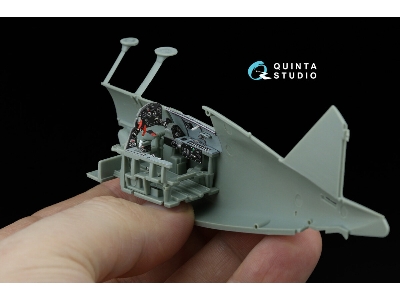 Grumman F3f-2 - 3d-printed & Coloured Interior On Decal Paper (For Academy / Accurate Miniatures Kits) - image 9