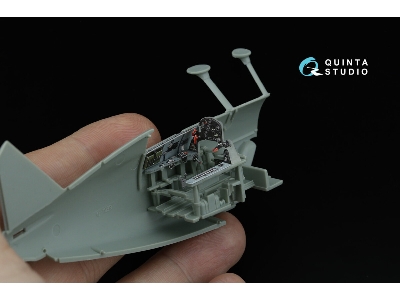 Grumman F3f-2 - 3d-printed & Coloured Interior On Decal Paper (For Academy / Accurate Miniatures Kits) - image 10