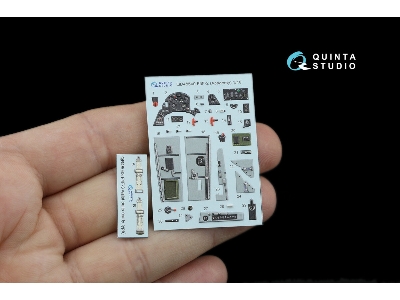 Grumman F3f-2 - 3d-printed & Coloured Interior On Decal Paper (For Academy / Accurate Miniatures Kits) - image 13