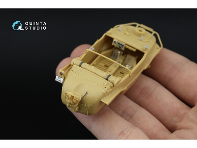 Schwimmwagen Type 166 - 3d-printed & Coloured Interior On Decal Paper With 3d-printed Resin Parts (For Tamiya Kits) - image 5