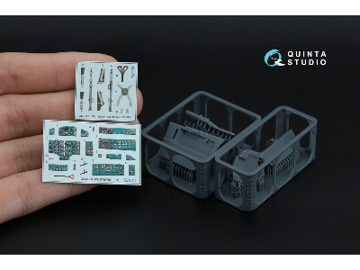 Mig-25 Rb / Rbt - 3d-printed & Coloured Interior On Decal Paper With 3d-printed Resin Parts (For Icm Kits) - image 15