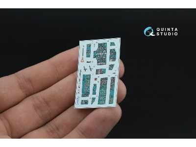 Mig-25 Rbf - 3d-printed & Coloured Interior On Decal Paper With 3d-printed Resin Parts (For Icm Kits) - image 12