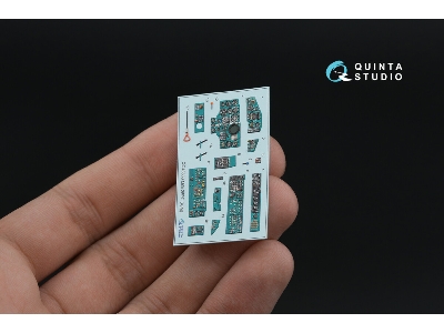 Mig-25 Pd - 3d-printed & Coloured Interior On Decal Paper With 3d-printed Resin Parts (For Icm Kits) - image 12