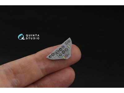 British Wwii Cockpit Instrument Gauges - 3d-printed & Coloured Interior On Decal Paper (For All Kits) - image 7