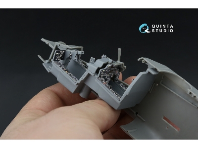 Ah-64 A Apache - 3d-printed & Coloured Interior On Decal Paper (For Hasegawa Kits) - image 6