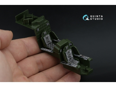 Ah-64 A Apache - 3d-printed & Coloured Interior On Decal Paper (For Academy / Modelist Kits) - image 3