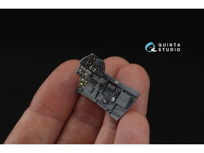 Curtiss P-40 E Warhawk - 3d-printed & Coloured Interior On Decal Paper (For Eduard Kits) - image 4