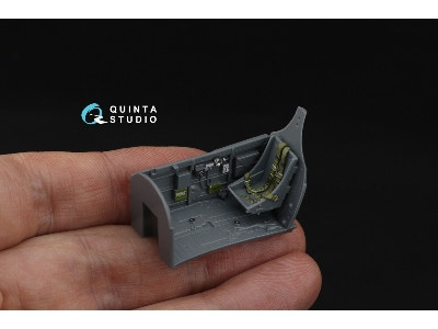 Curtiss P-40 E Warhawk - 3d-printed & Coloured Interior On Decal Paper (For Eduard Kits) - image 7