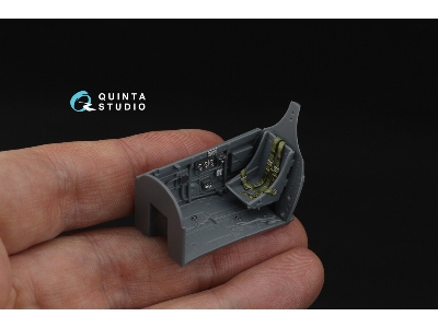 Curtiss P-40 E Warhawk - 3d-printed & Coloured Interior On Decal Paper (For Eduard Kits) - image 8