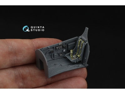 Curtiss P-40 E Warhawk - 3d-printed & Coloured Interior On Decal Paper (For Eduard Kits) - image 9