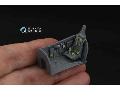 Curtiss P-40 E Warhawk - 3d-printed & Coloured Interior On Decal Paper (For Eduard Kits) - image 11