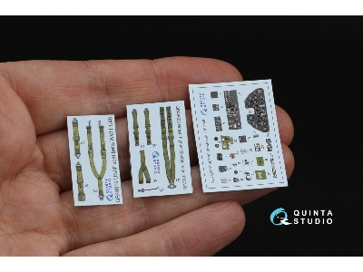 Curtiss P-40 E Warhawk - 3d-printed & Coloured Interior On Decal Paper (For Eduard Kits) - image 15
