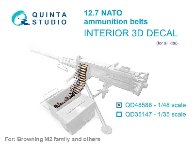 Nato 12.7 Ammunition Belts (For All Kits) - image 1