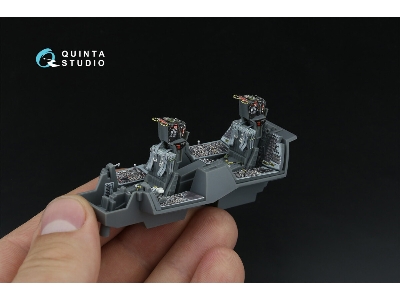Grumman F-14 A Tomcat - 3d-printed & Coloured Interior On Decal Paper (For Gwh Kits) - image 9