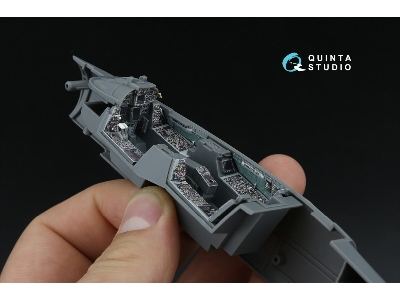 Grumman F-14 A Tomcat - 3d-printed & Coloured Interior On Decal Paper (For Gwh Kits) - image 11
