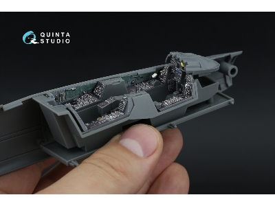 Grumman F-14d Super Tomcat - 3d-printed & Coloured Interior On Decal Paper (For Gwh Kits) - image 13