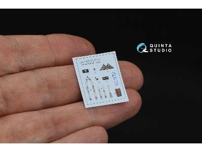Pzl P.11 &#1057; - 3d-printed & Coloured Interior On Decal Paper (For Arma Hobby Kits) - image 2