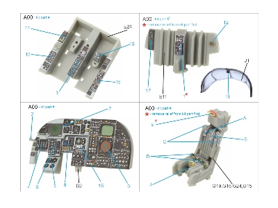Grumman A-6 E Tram Intruder - 3d-printed & Coloured Interior On Decal Paper (For Trumpeter Kits) - image 3