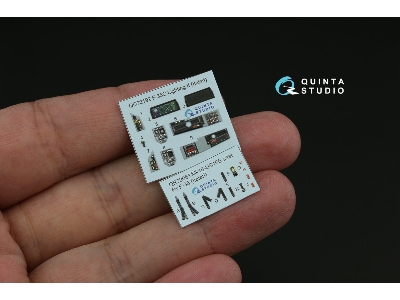 Lockheed Martin F-35 C Lighting Ii - 3d-printed & Coloured Interior On Decal Paper (For Italeri Kits) - image 2