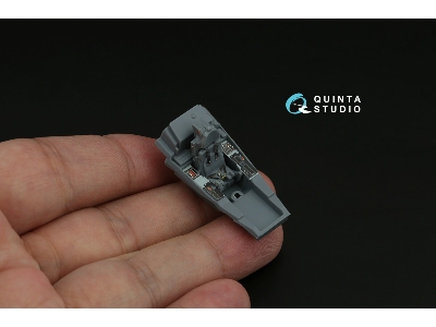 Lockheed Martin F-35 C Lighting Ii - 3d-printed & Coloured Interior On Decal Paper (For Italeri Kits) - image 8