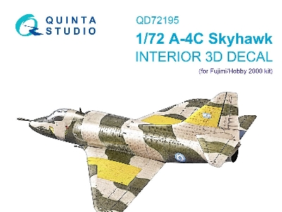 Douglas A-4 C Skyhawk - 3d-printed & Coloured Interior On Decal Paper (For Fujimi / Hobby 2000) Kits) - image 1