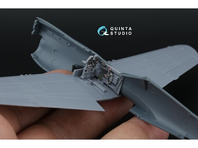 Curtiss P-40 N Warhawk - 3d-printed & Coloured Interior On Decal Paper (For Special Hobby Kits) - image 5
