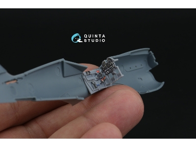 Curtiss P-40 N Warhawk - 3d-printed & Coloured Interior On Decal Paper (For Special Hobby Kits) - image 8