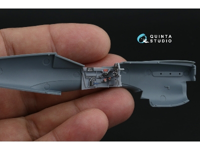 Curtiss P-40 N Warhawk - 3d-printed & Coloured Interior On Decal Paper (For Special Hobby Kits) - image 9
