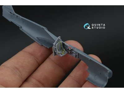 Curtiss P-40 N Warhawk - 3d-printed & Coloured Interior On Decal Paper (For Special Hobby Kits) - image 10