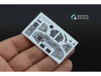 Panavia Tornado Ids Italian Version - Interior 3d Decal With 3d-printed Resin Parts (For Italeri Kits) - image 4