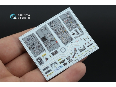 Panavia Tornado Ids Italian Version - Interior 3d Decal With 3d-printed Resin Parts (For Italeri Kits) - image 6
